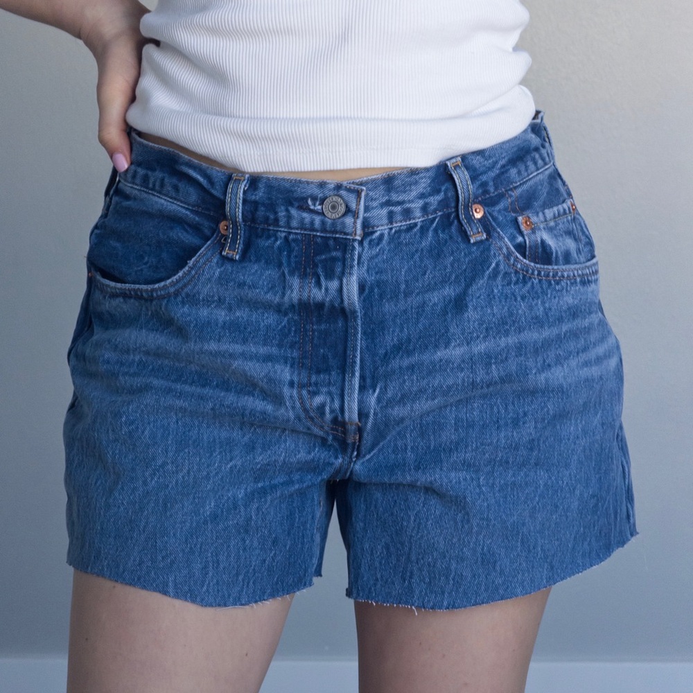 Levi's 501 90s Classic Blue Jean Shorts for Women